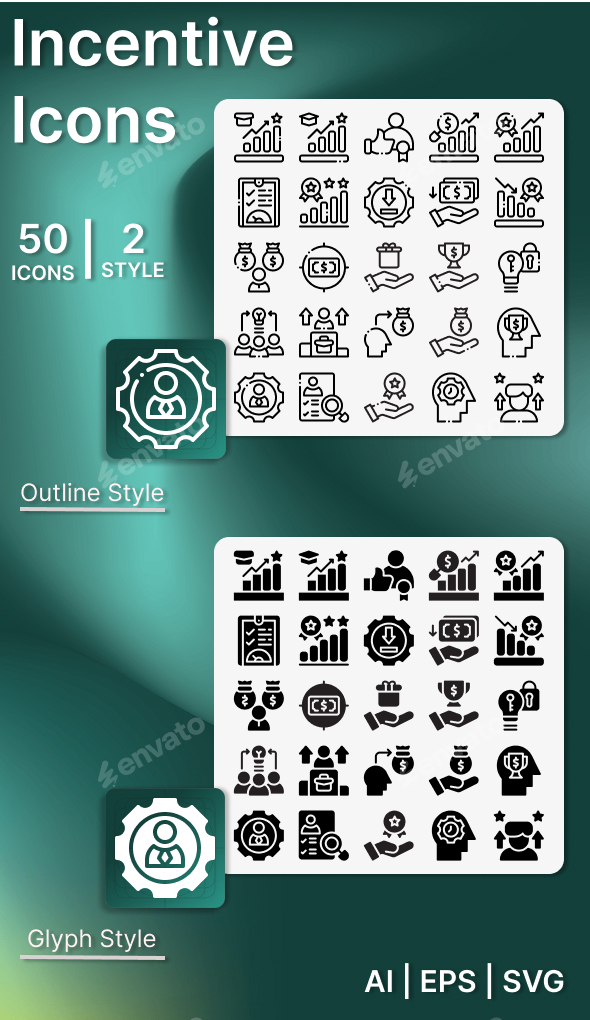 Incentive Icon Set