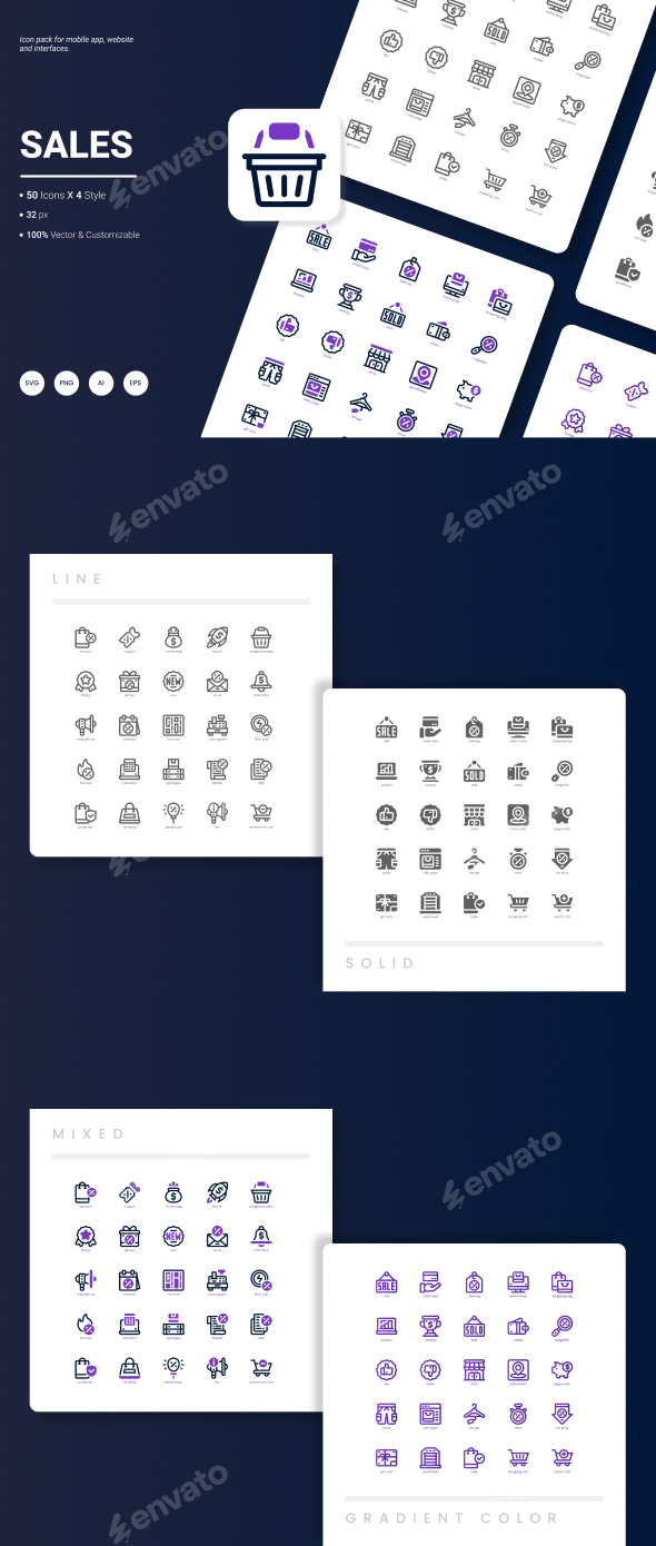 Sales Icon Pack