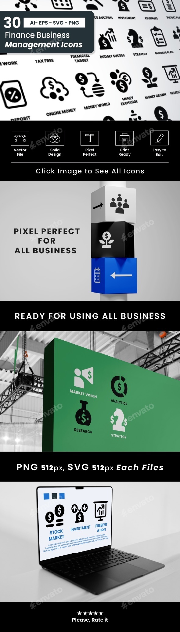 30 Finance Business Icons