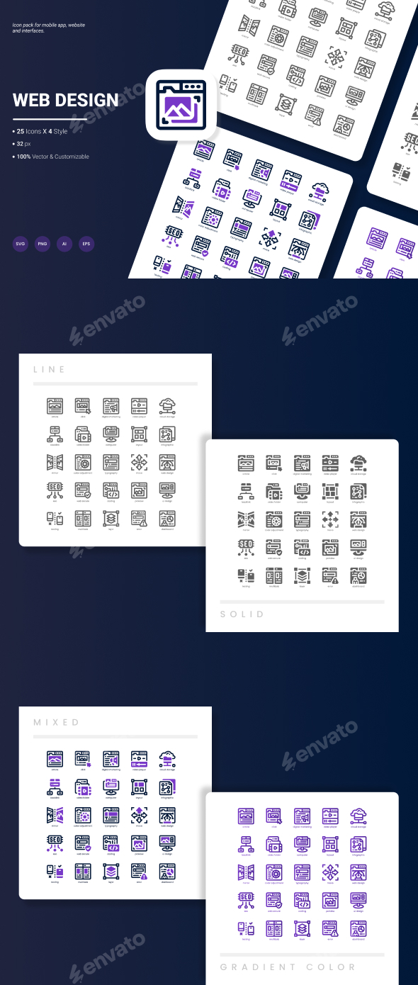 Web Design Icon Pack