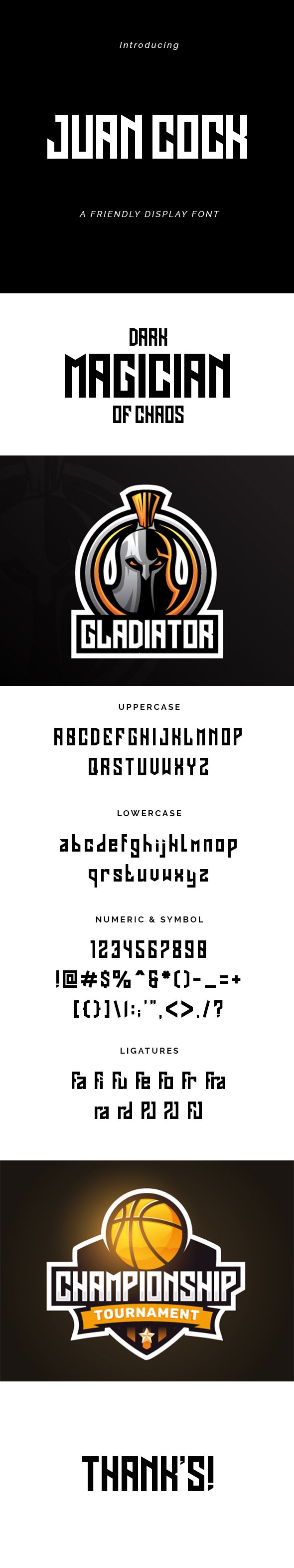 Juan Cock Font