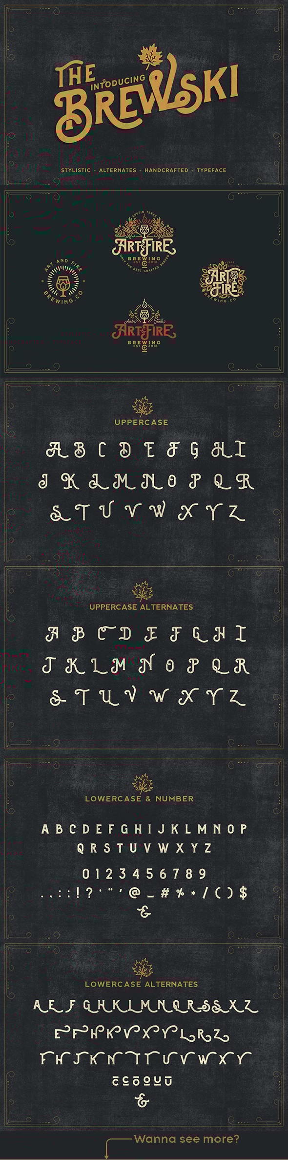 Brewery Vintage Typeface
