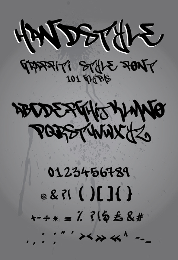 Handstyle Graffiti