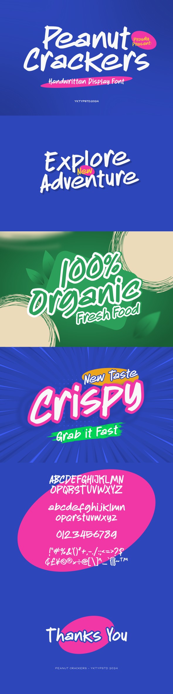 Peanut Crackers Font