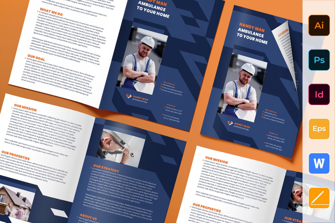 Handyman Brochure Bifold