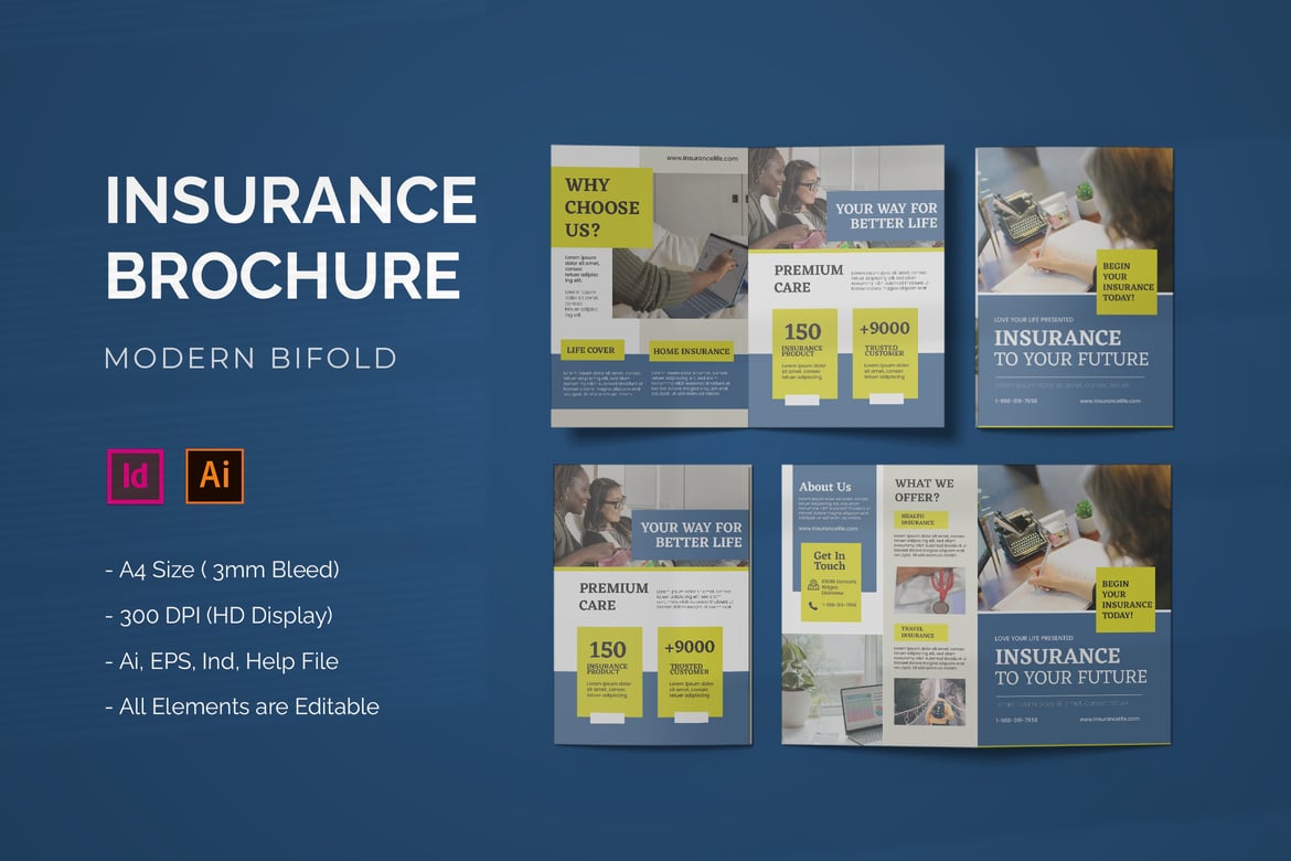 Insurance Bifold Brochure