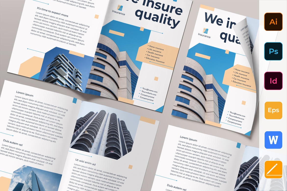 Insurance Agency Brochure Bifold