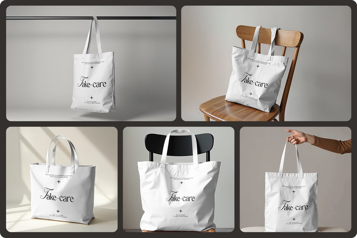 Canvas Tote Bag Mockup