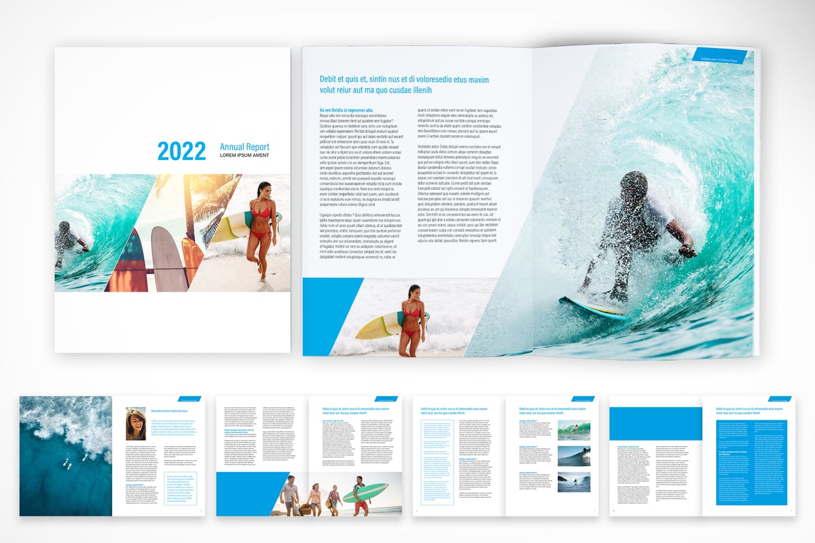 Sustainable Annual Report Brochure