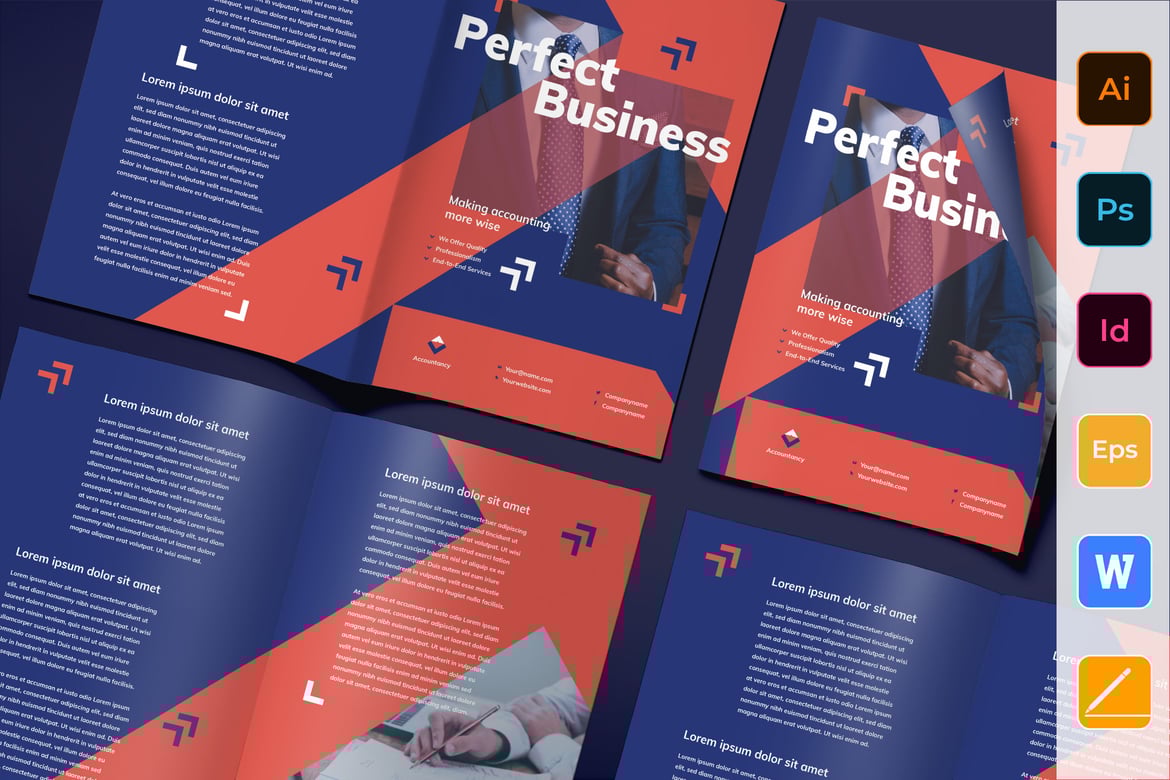 Professional Accountancy Bifold Brochure