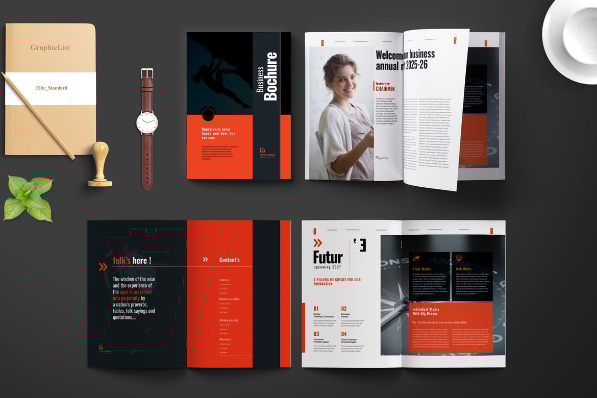 Minimalist Corporate Brochure