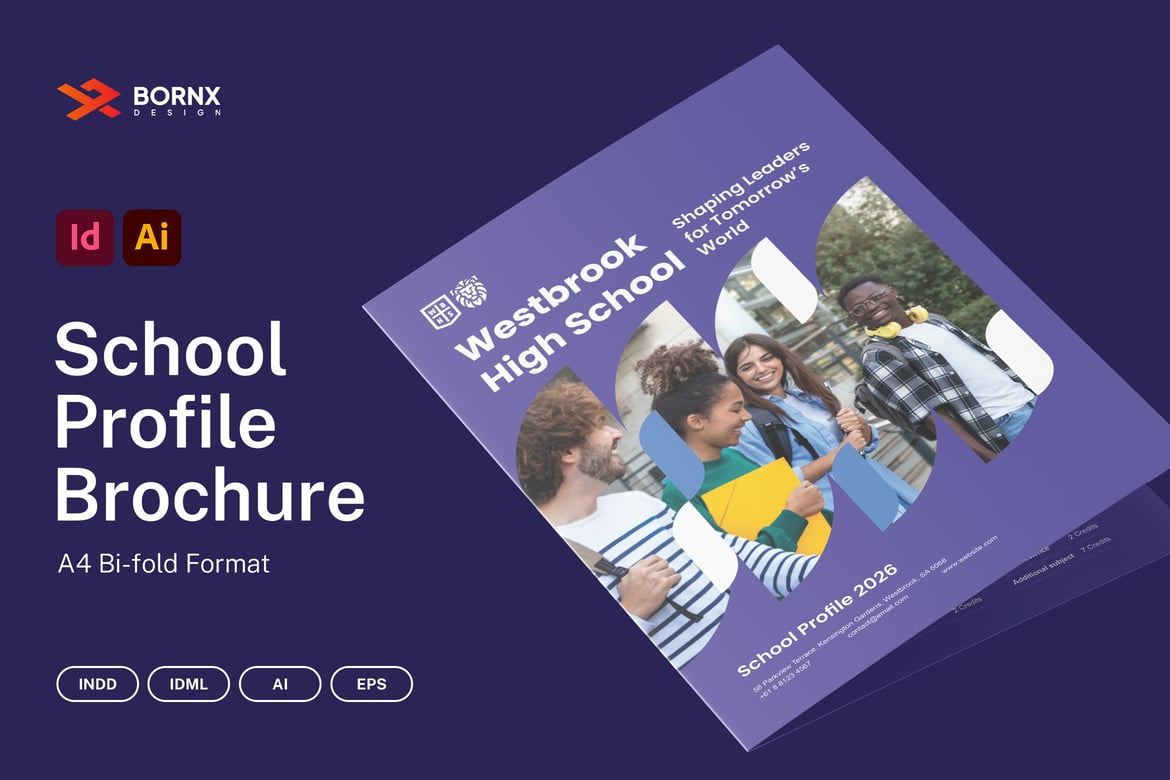 School Profile Brochure Template