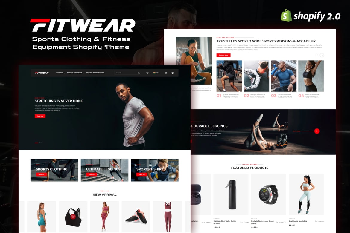 Fitwear - Sports Clothing & Fitness Equipment Shop