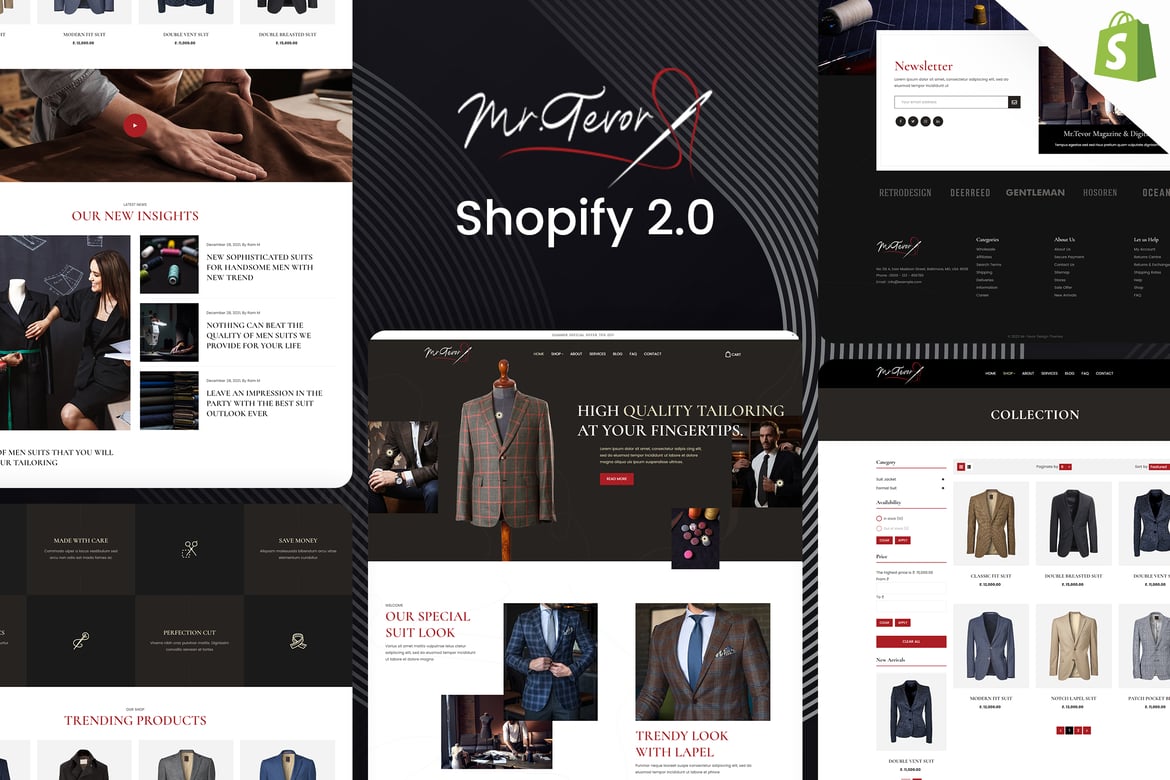 MrTevor – Blazer Clothing & Fashion Shopify Theme