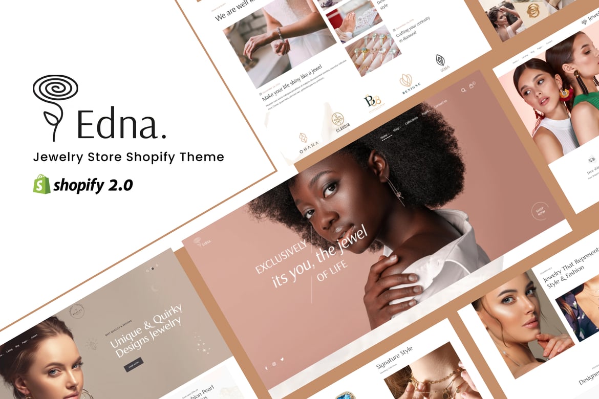 Edna - Jewelry Store Shopify Theme