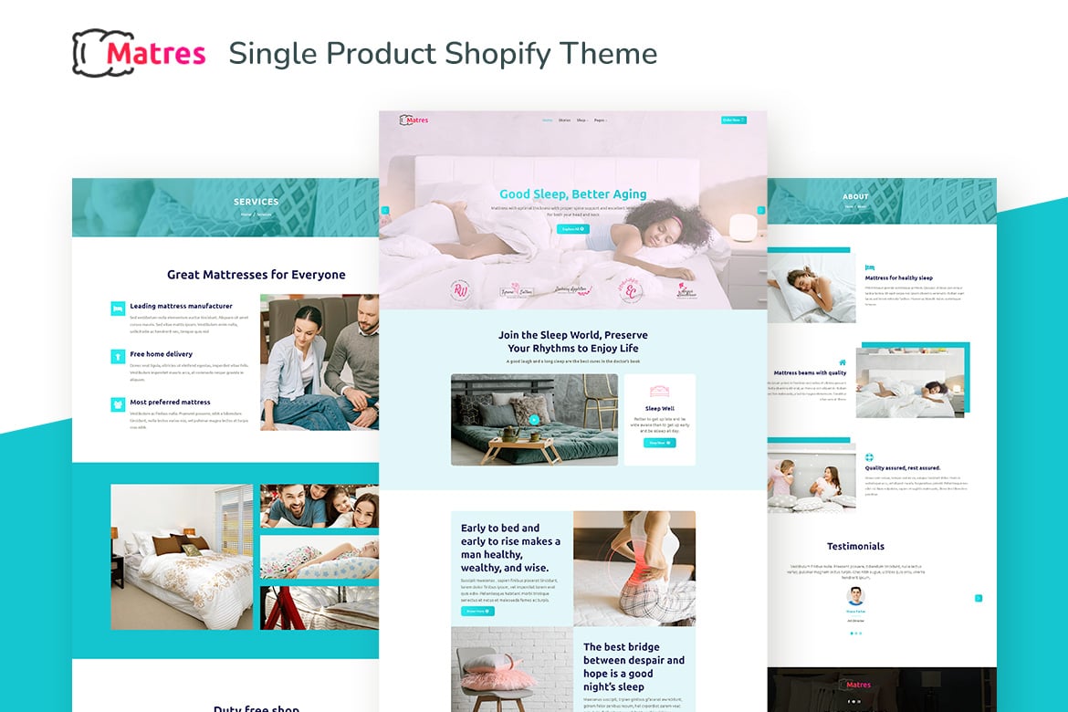 Matres - Responsive Single-Product Shopify Theme