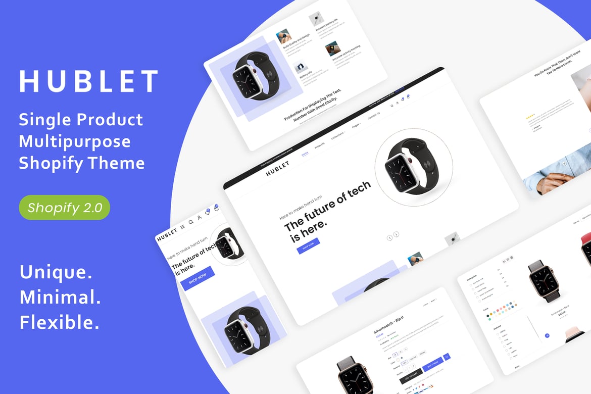 Hublet - The Single Product Shopify Theme