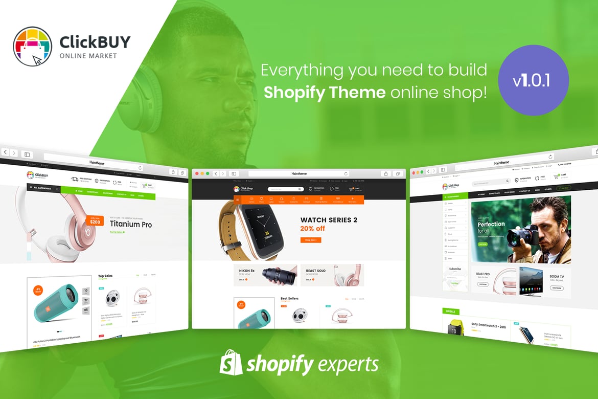 Clickbuy - Multi-Store Responsive Shopify Theme