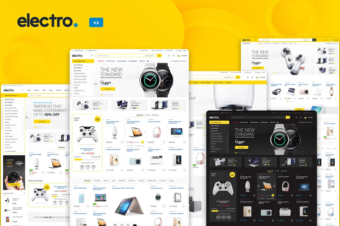 Electro - Electronics Store WooCommerce Theme