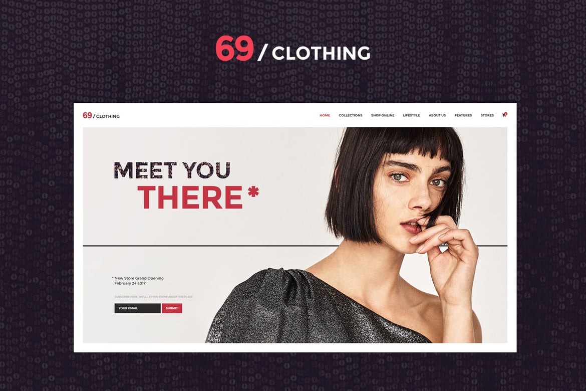 69 Clothing - Fashion Store WooCommerce Theme