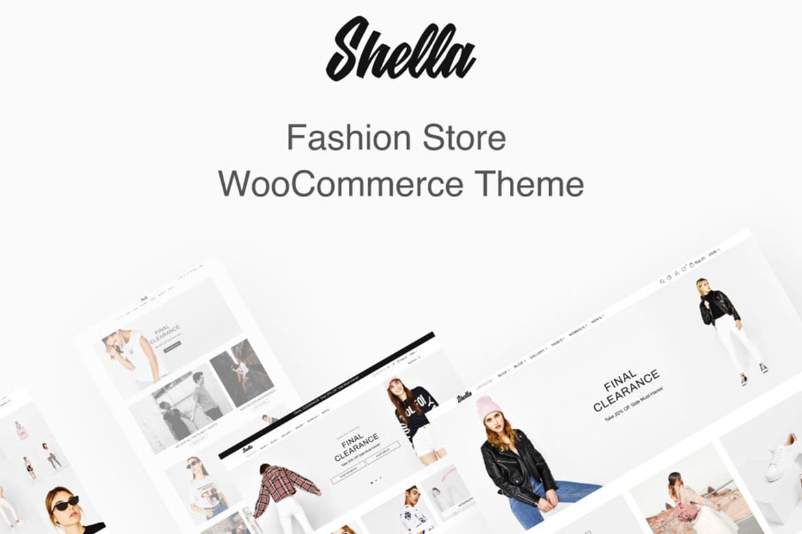 Shella - Fashion Store WooCommerce Theme