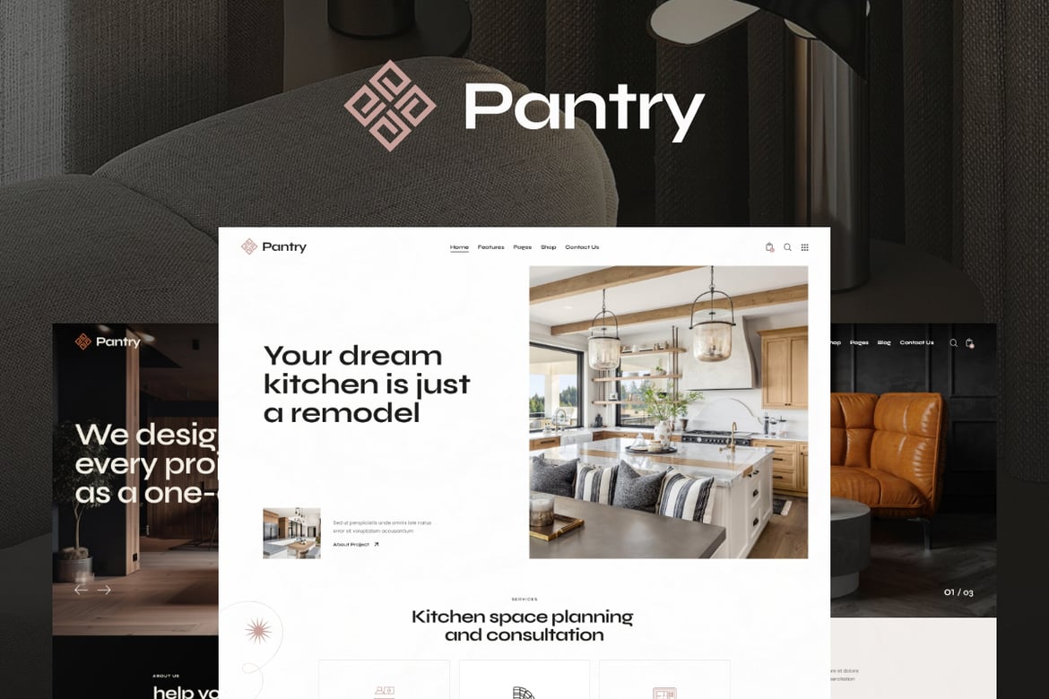 Pantry - Food & Recipe WordPress Theme