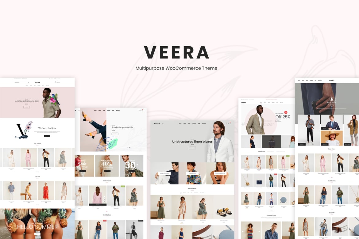 Veera - Multipurpose WooCommerce Theme