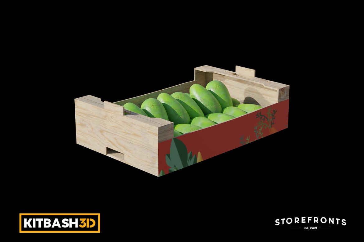 Fresh Box of Avocados