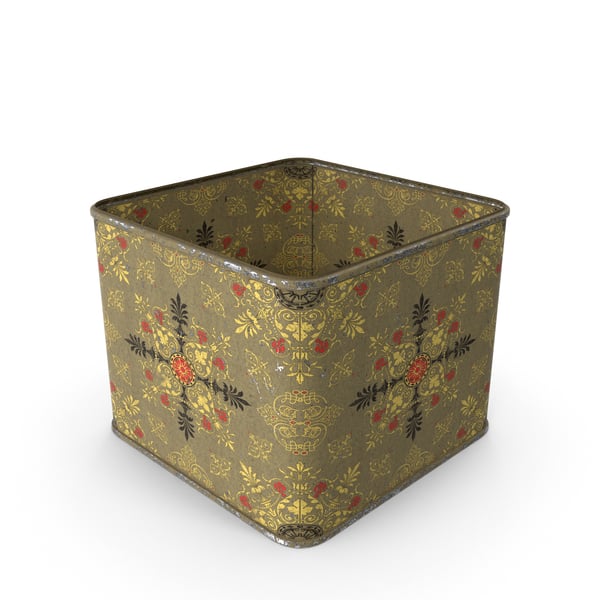Retro Vintage Kitchen Tin