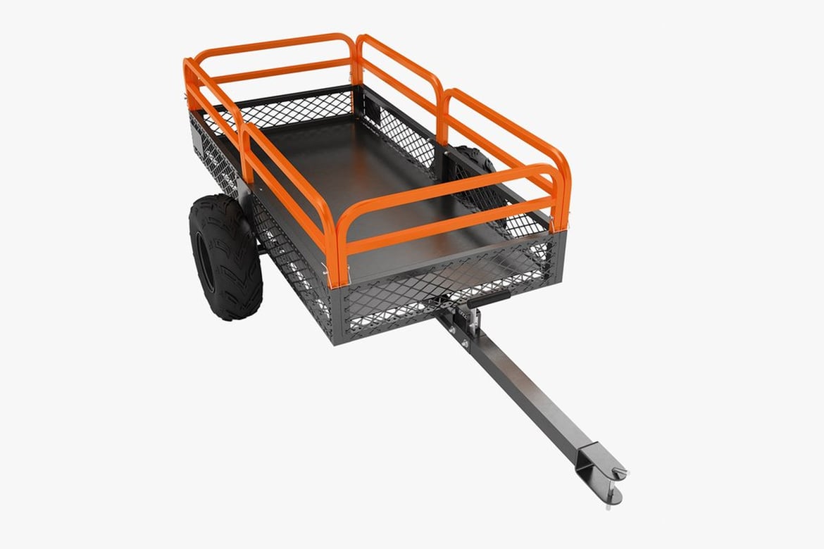 Heavy-Duty ATV Dump Trailer