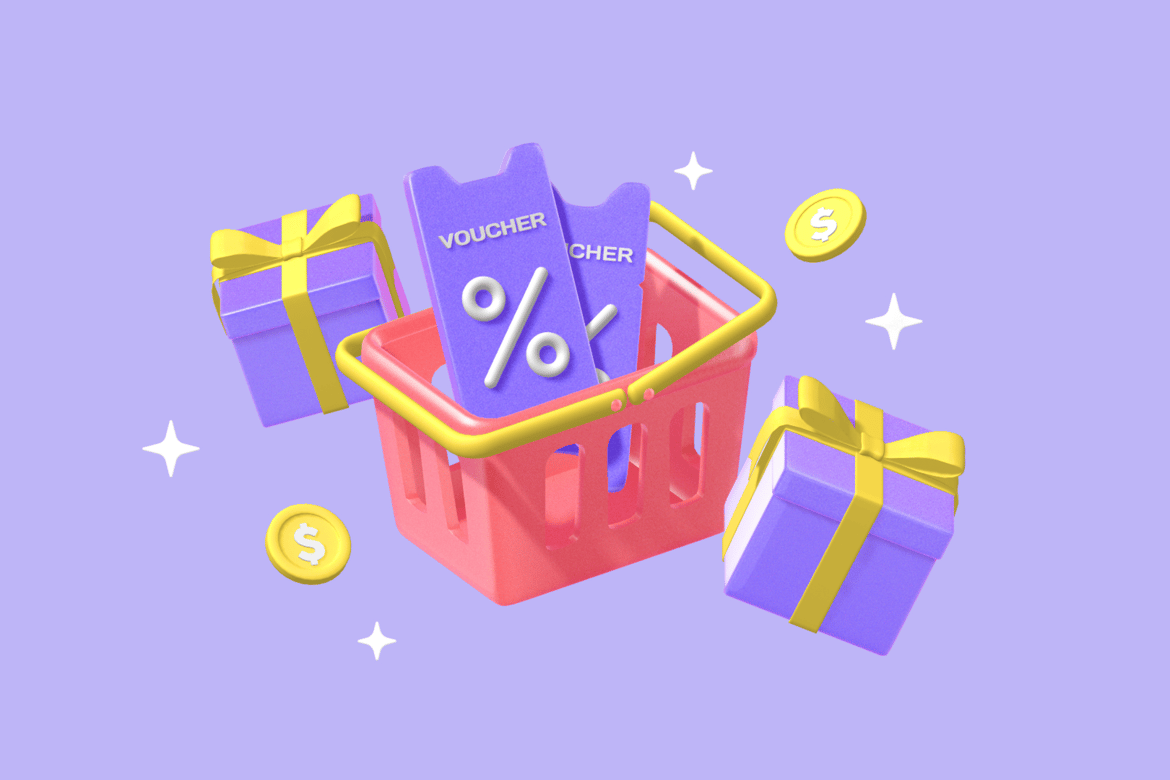Shopping Cart with Gifts & Discounts