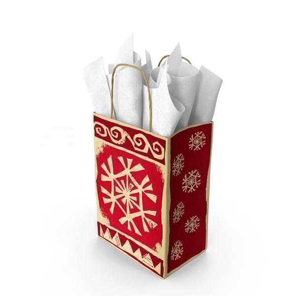 Festive Christmas Gift Bag