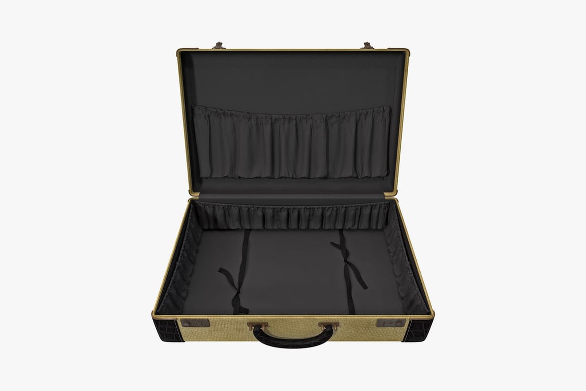 Vintage Open Suitcase
