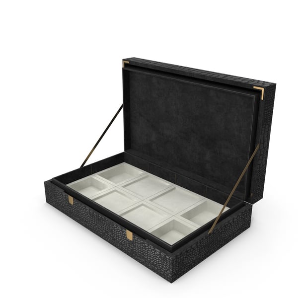Luxury Crocodile Leather Box Set