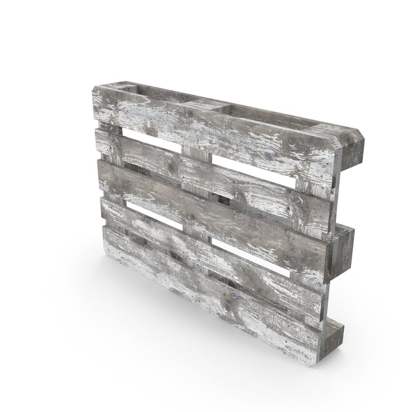 Aged & Weathered Wooden Pallet