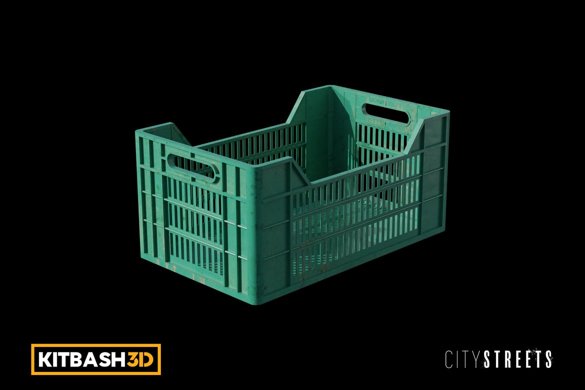 Urban Wooden Crate Prop
