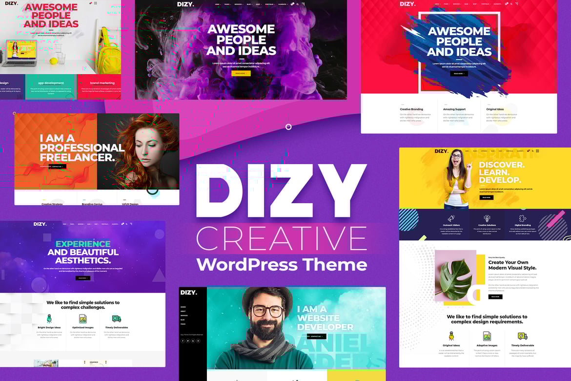Dizy - Creative Portfolio Theme