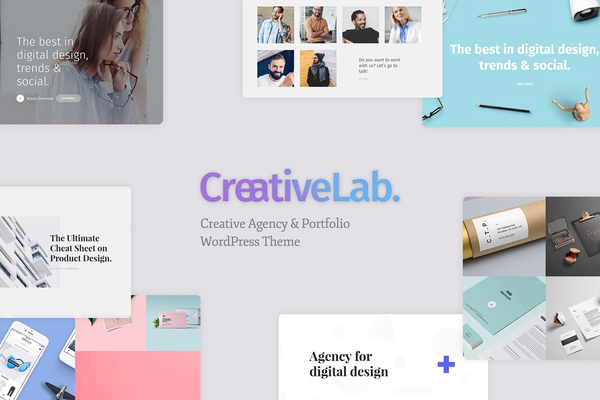 Creative Lab - Creative Studio Agency Portfolio