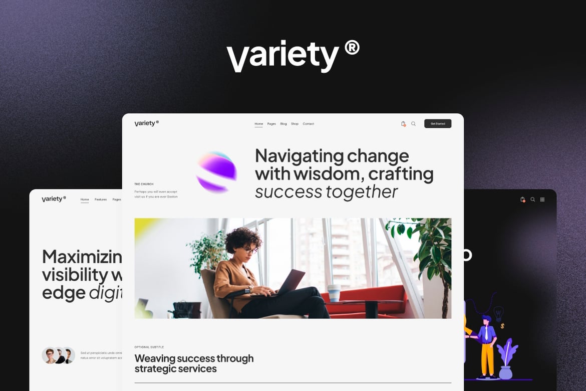 Variety - Multi-Purpose Marketing WordPress Theme