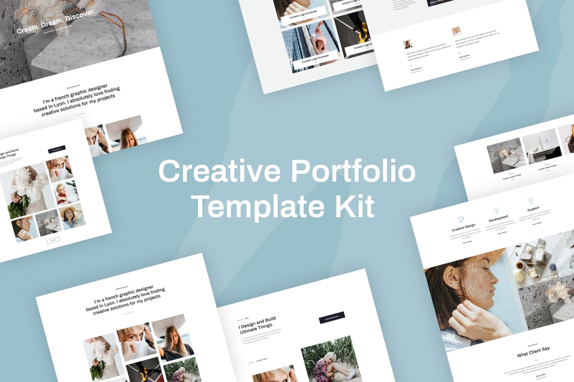 Quanzo - Creative Portfolio Elementor Template Kit