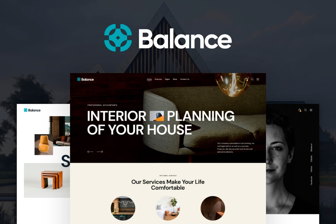 Balance - Business & Web Design WordPress Theme