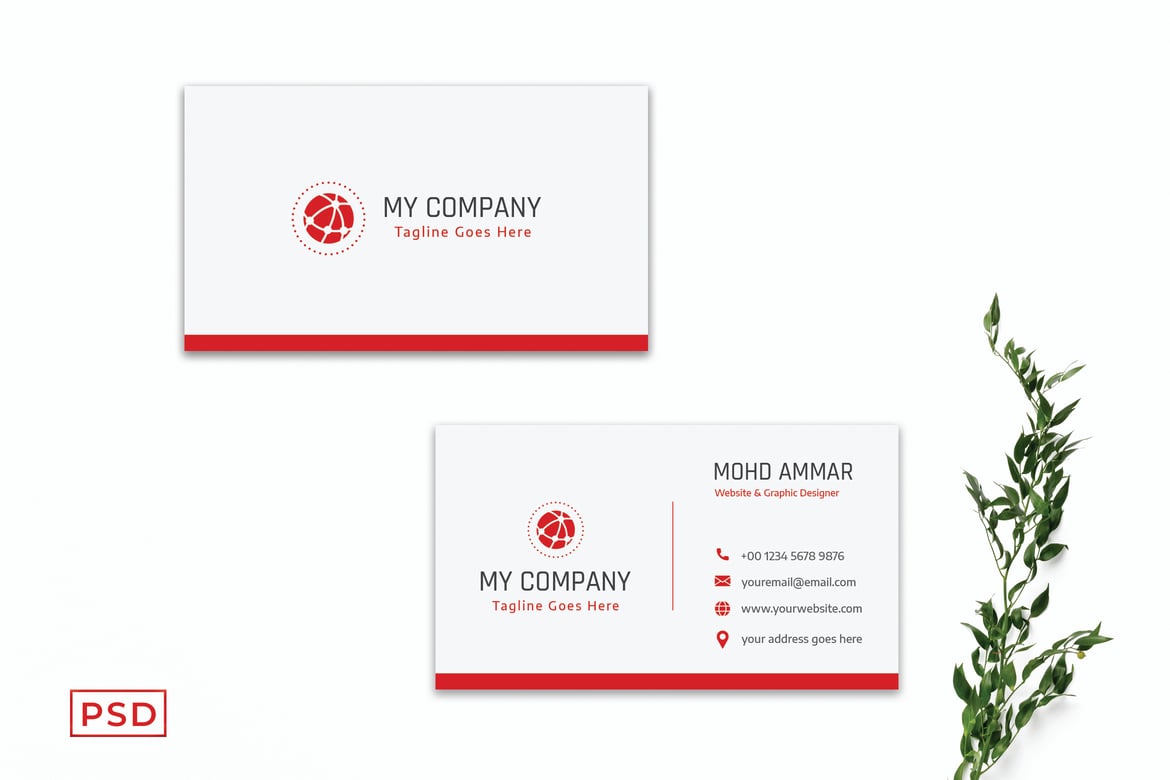 Modern Corporate Business Card Template