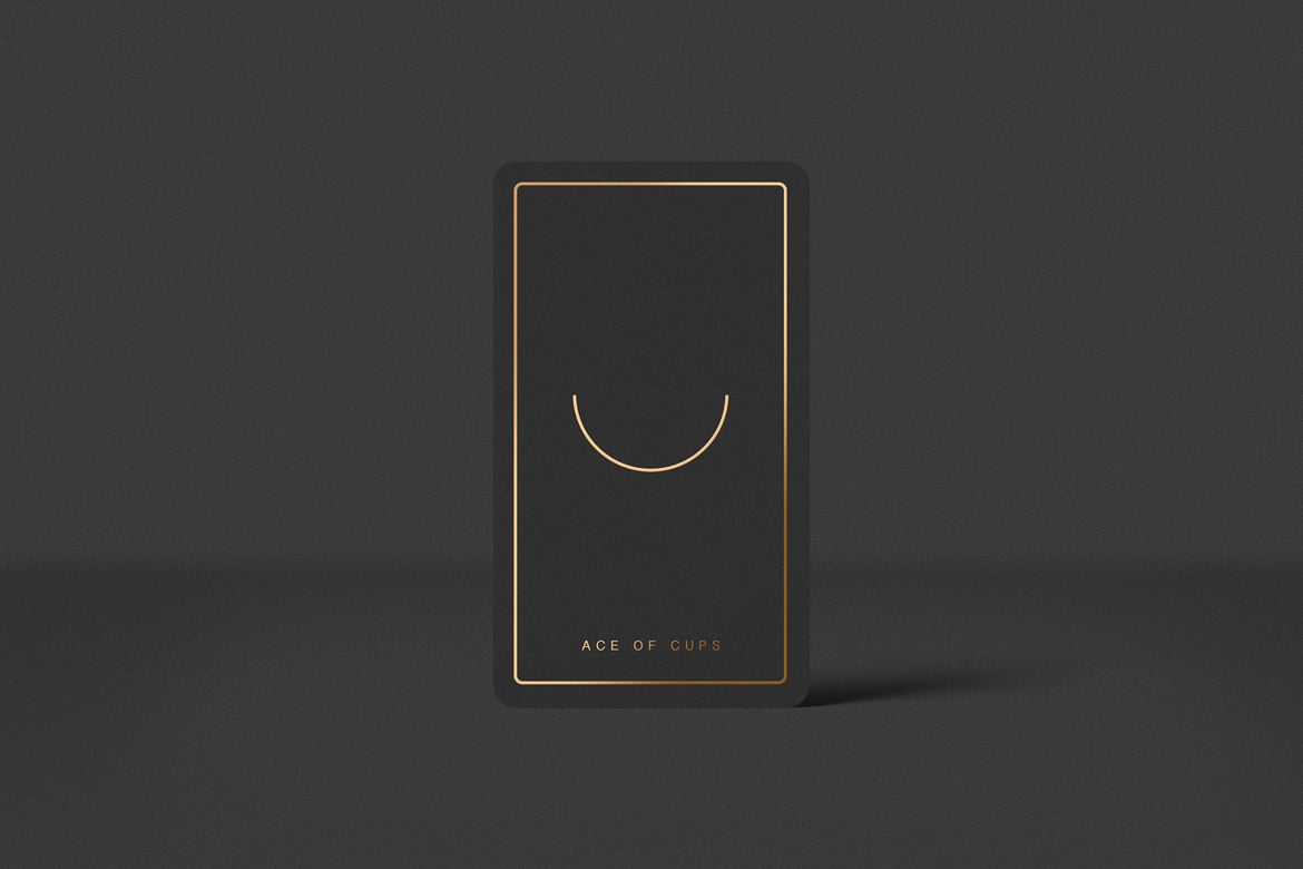 Tarot Card Mockup - Foil Stamping Edition