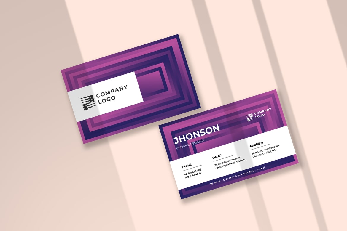 Minimalist & Clean Business Card