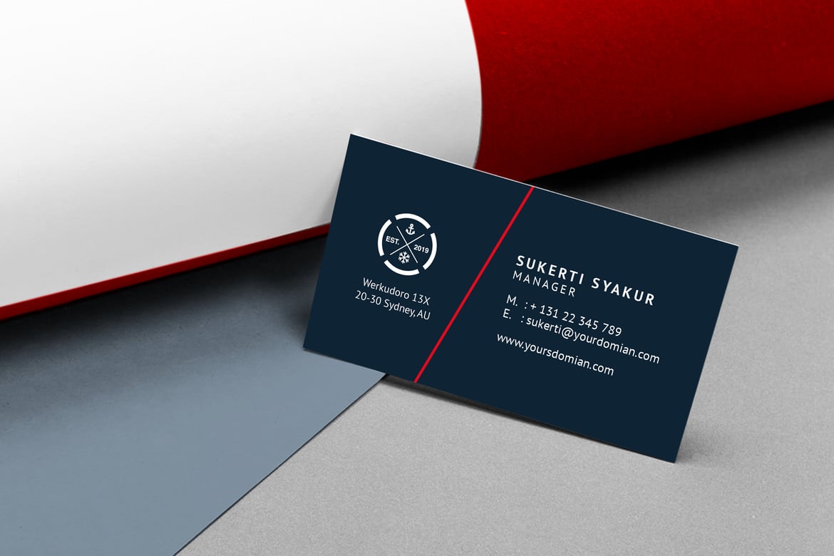 Modern Corporate Business Card Template