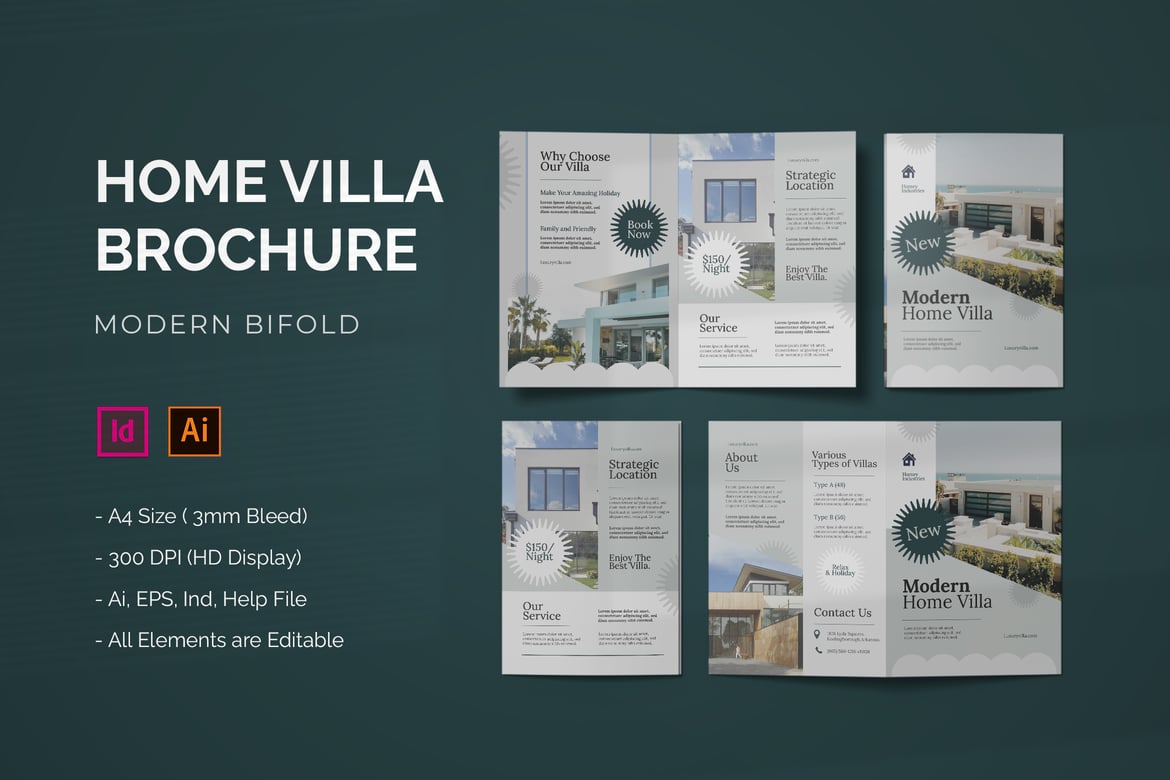 Home & Villa Bifold Brochure