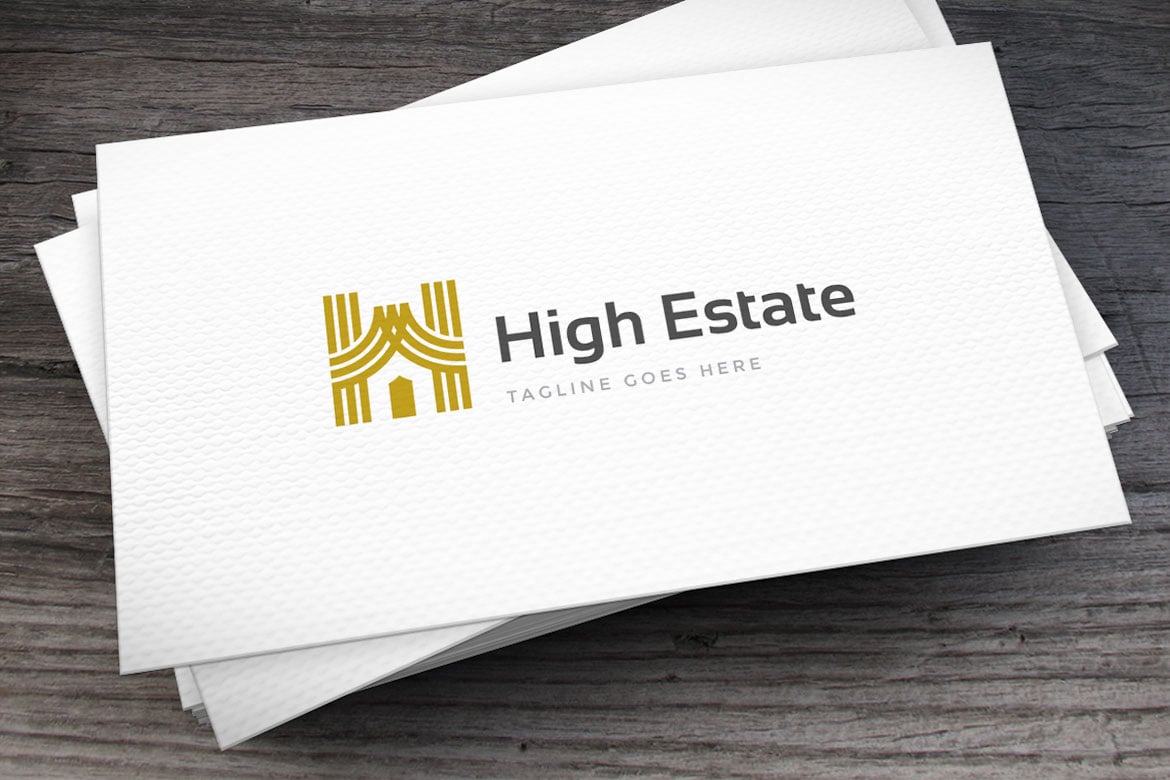 High Estate - Letter H Logo Template