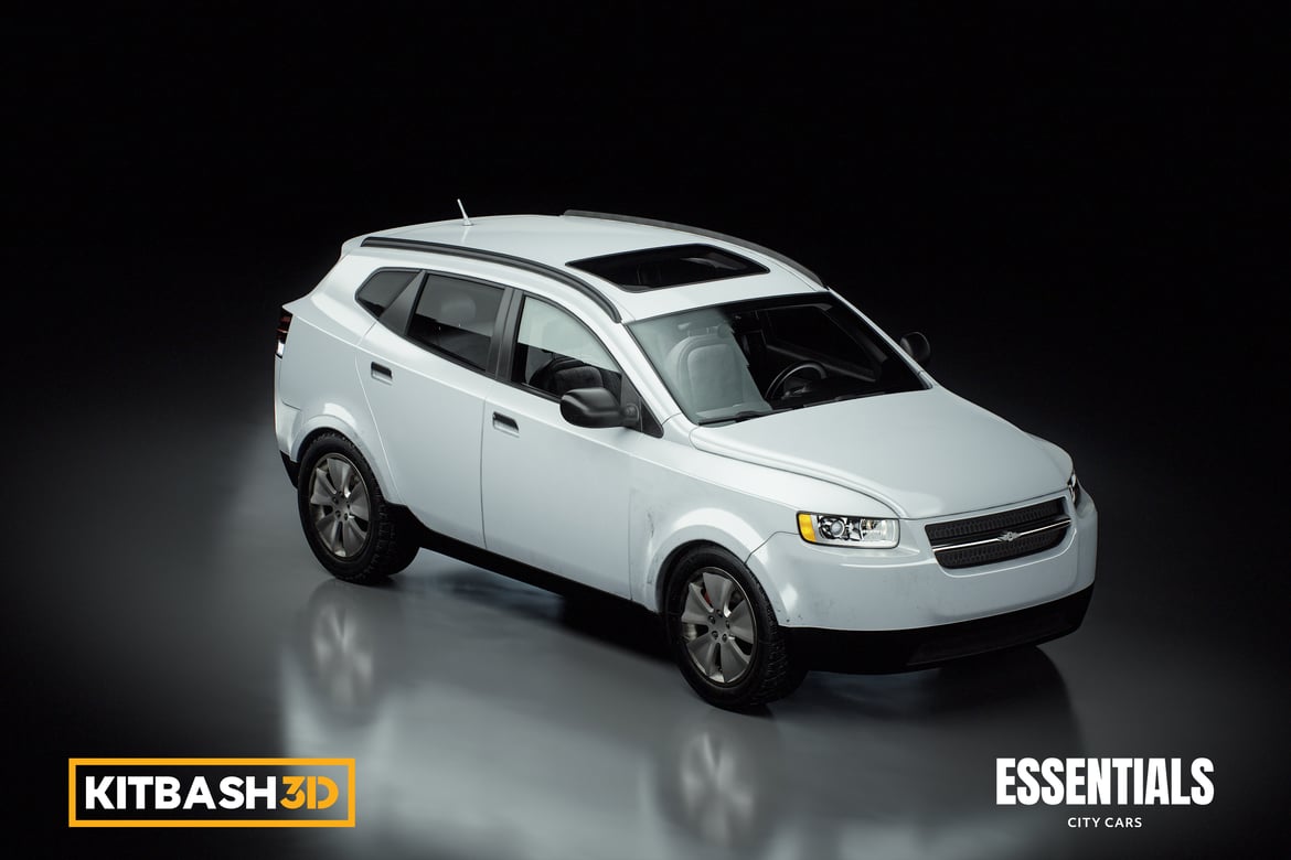 Kitbash City Cars - Mid-Size SUV