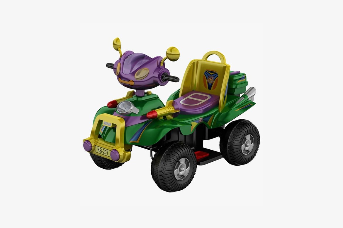 Stylized Red Toy Car 3D Model