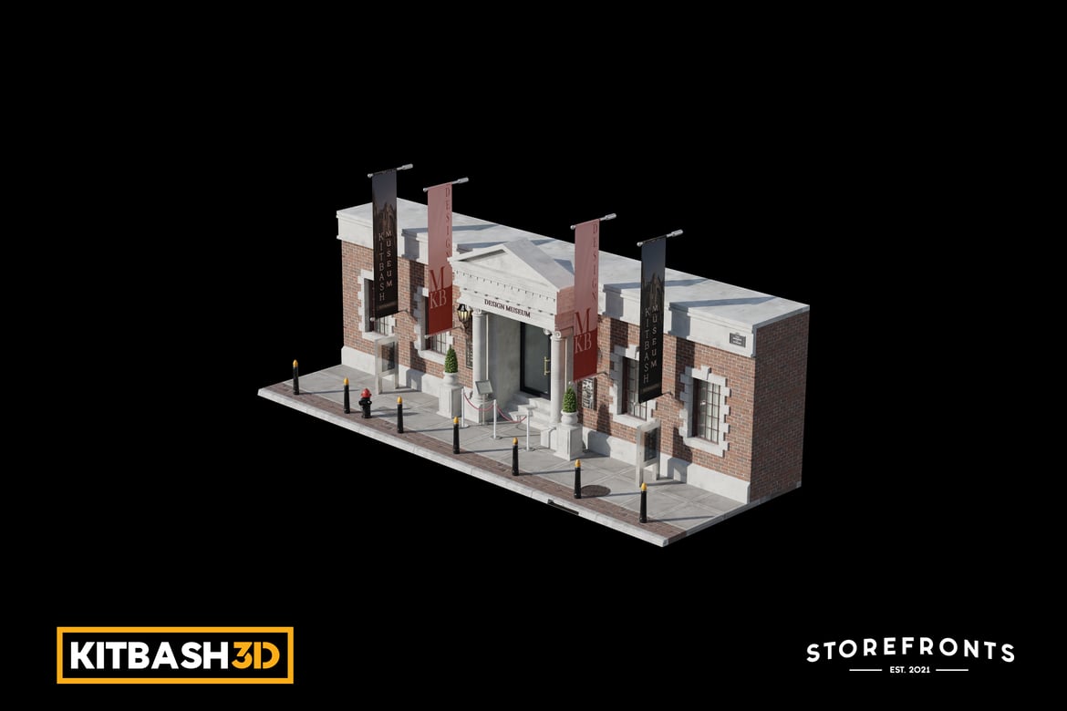 Kitbash Storefronts: Modern Design Museum